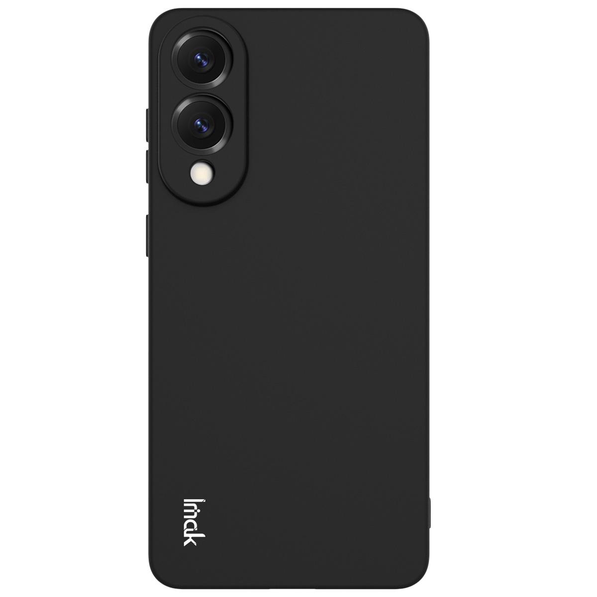 

For Samsung Galaxy S25 Edge 5G Phone Case IMAK UC-3 Matte Soft Cover Samsung S25 Edge 5G чорний