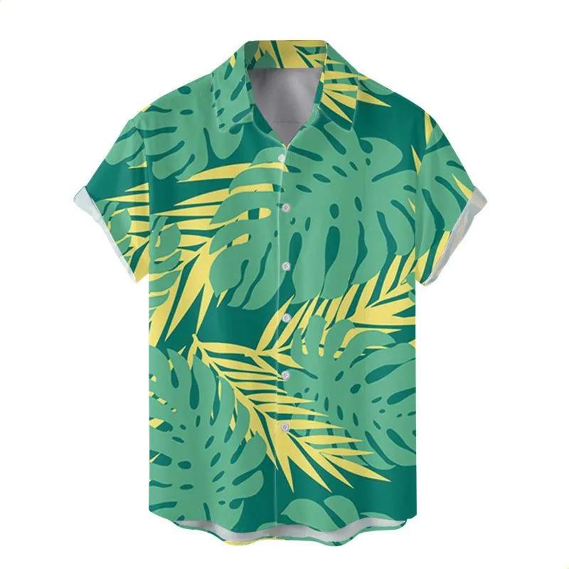 Fashionable Summer Short-sleeve Shirt Hawaiian Style