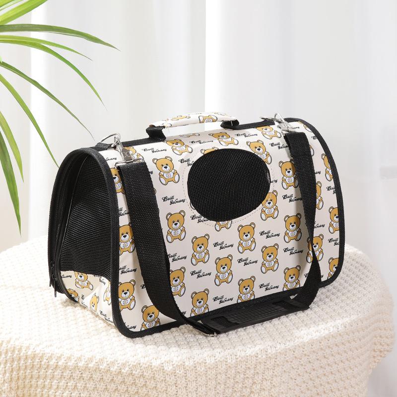 This Cat Backpack Is A Multi-color and Multi-pattern Portable Handbag Made of Oxford Fabric for Pets
