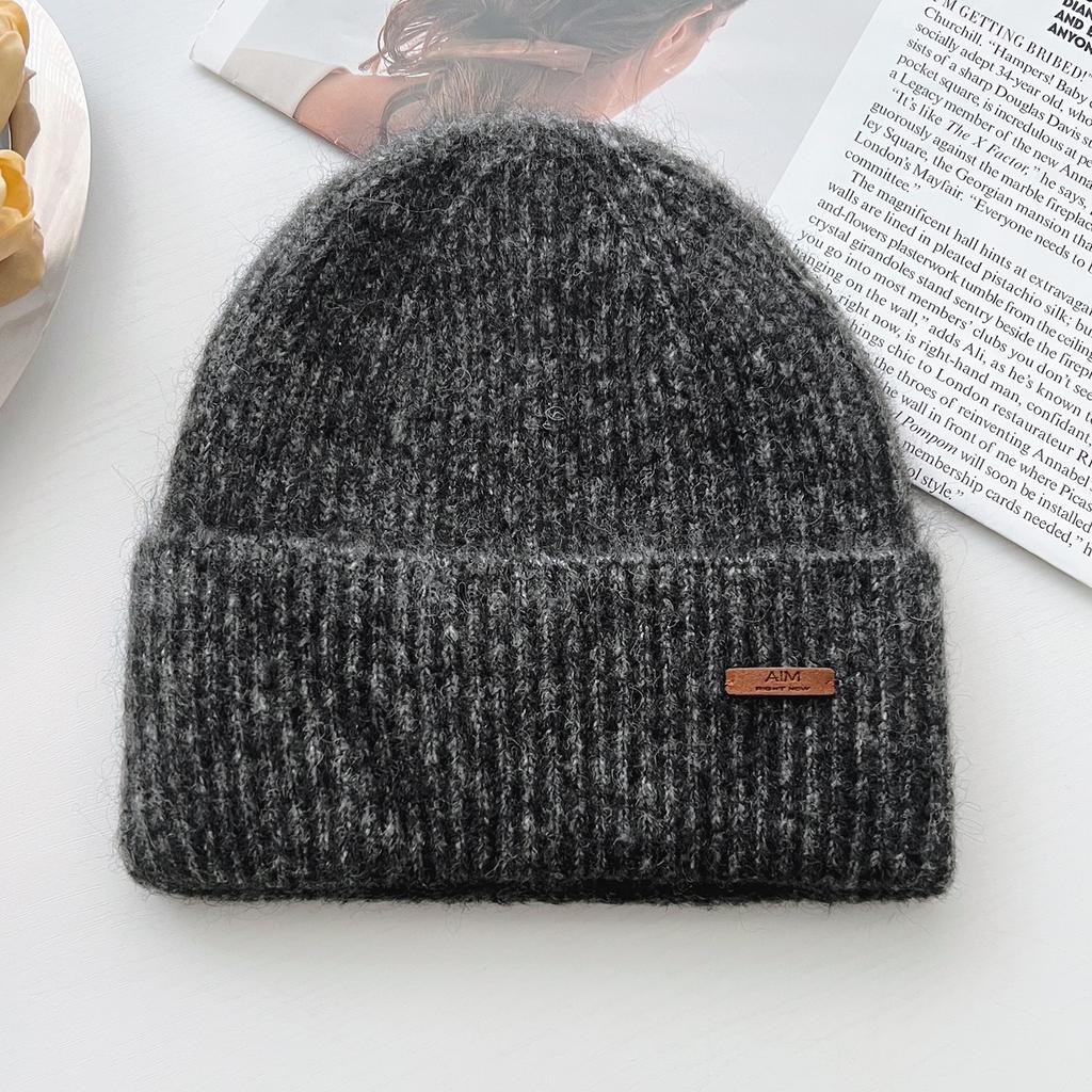 Solid Color Knitted Beanies Hat Winter Warm Women Wool Hat Multicolor Skullies Caps Soft Elastic Cap Sport Bonnet Gorro