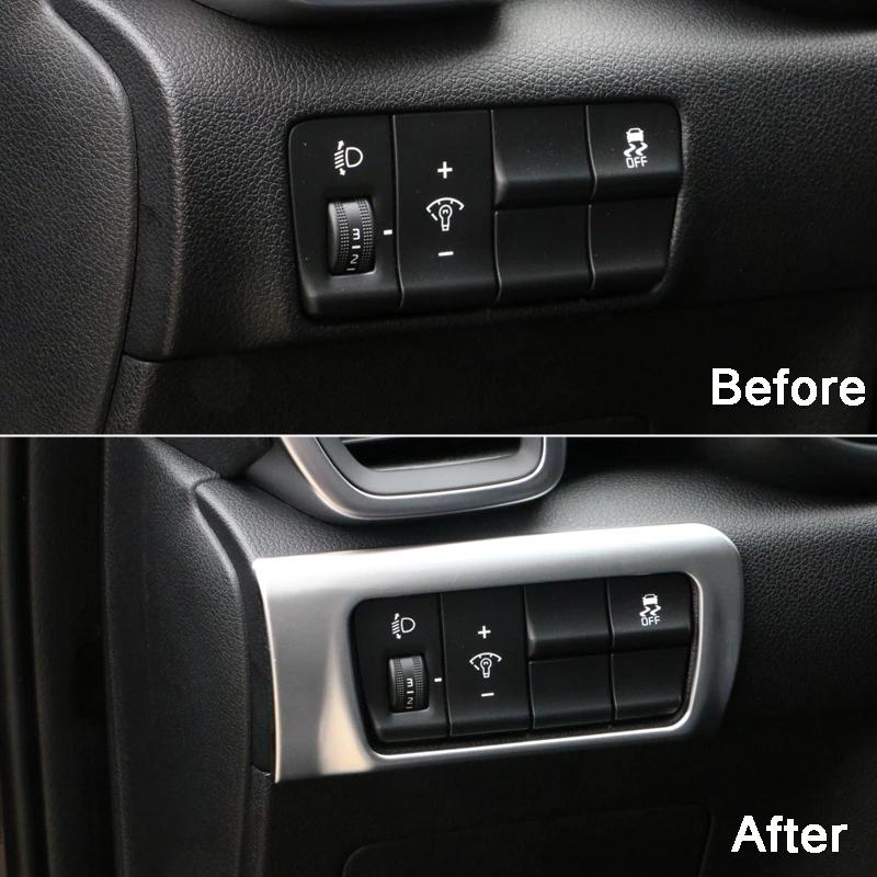 For Kia Sportage 4 QL 2016 2017 2018   ABS Chrome Front Door Window Triangle A Colum Cover Trims Inner Car Accessories