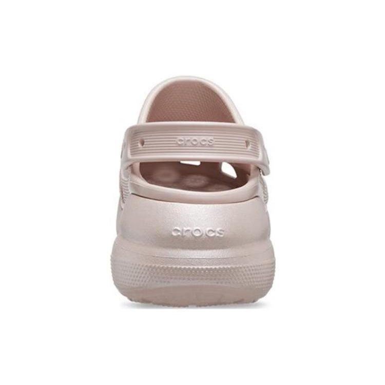 Crocs Comfortable Waterproof Versatile Clogs Men Footwear Dark-Pink 208591-6TY