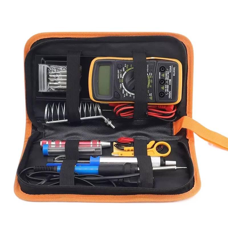 Adjustable 60W Electric Soldering Iron Kit with Constant Temperature, 110V/220V, EU/UK/US Standard Welding Tools