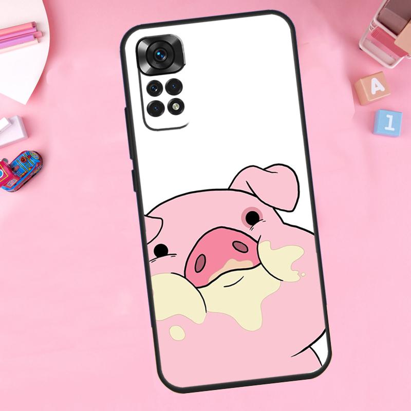 Cute PINK Kawai Pig For Xiaomi Redmi Note 14 13 10 11 12 15 Pro Plus Phone Case For Redmi 15C 13C 12C 10C 14C 15