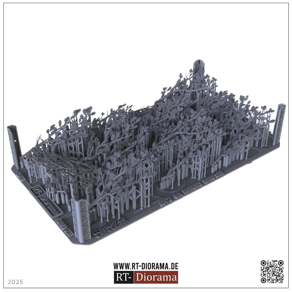 RT Diorama 1/35 Oak Branch (Camouflage) Diorama Accessory RTD35473 (Diorama)