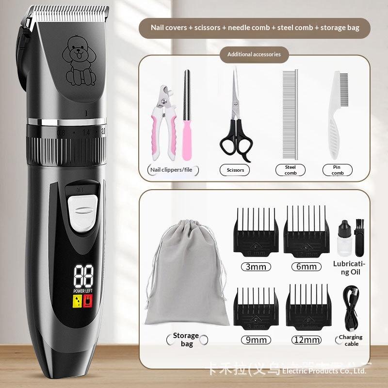 Hair clipper dog hair shaving pet electric clipper professional hair cutter pet shop hair clipper teddy cat mute