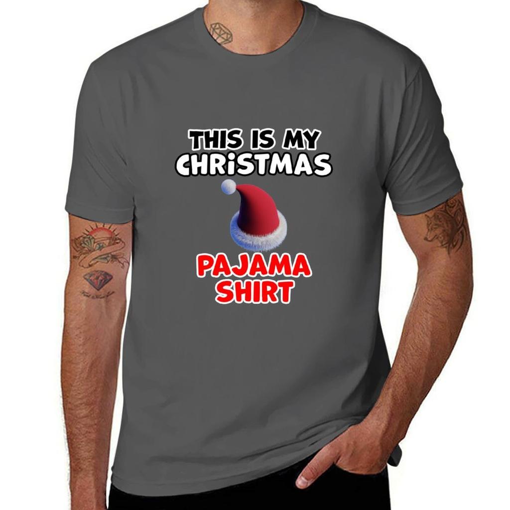 Christmas Pajama Shirt Tshirt Work Utility Short Sleeve Shirt Tshirt