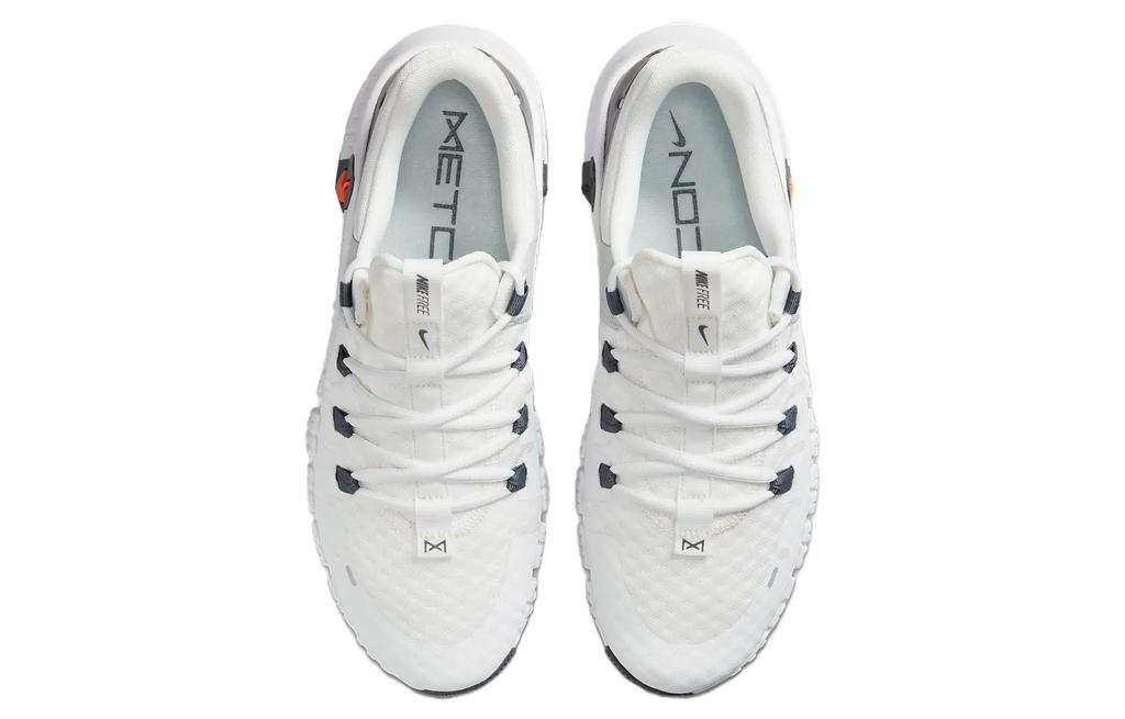 Nike Kostenloser Metcon 5 Weiß Helles Mandarin DV3949-101