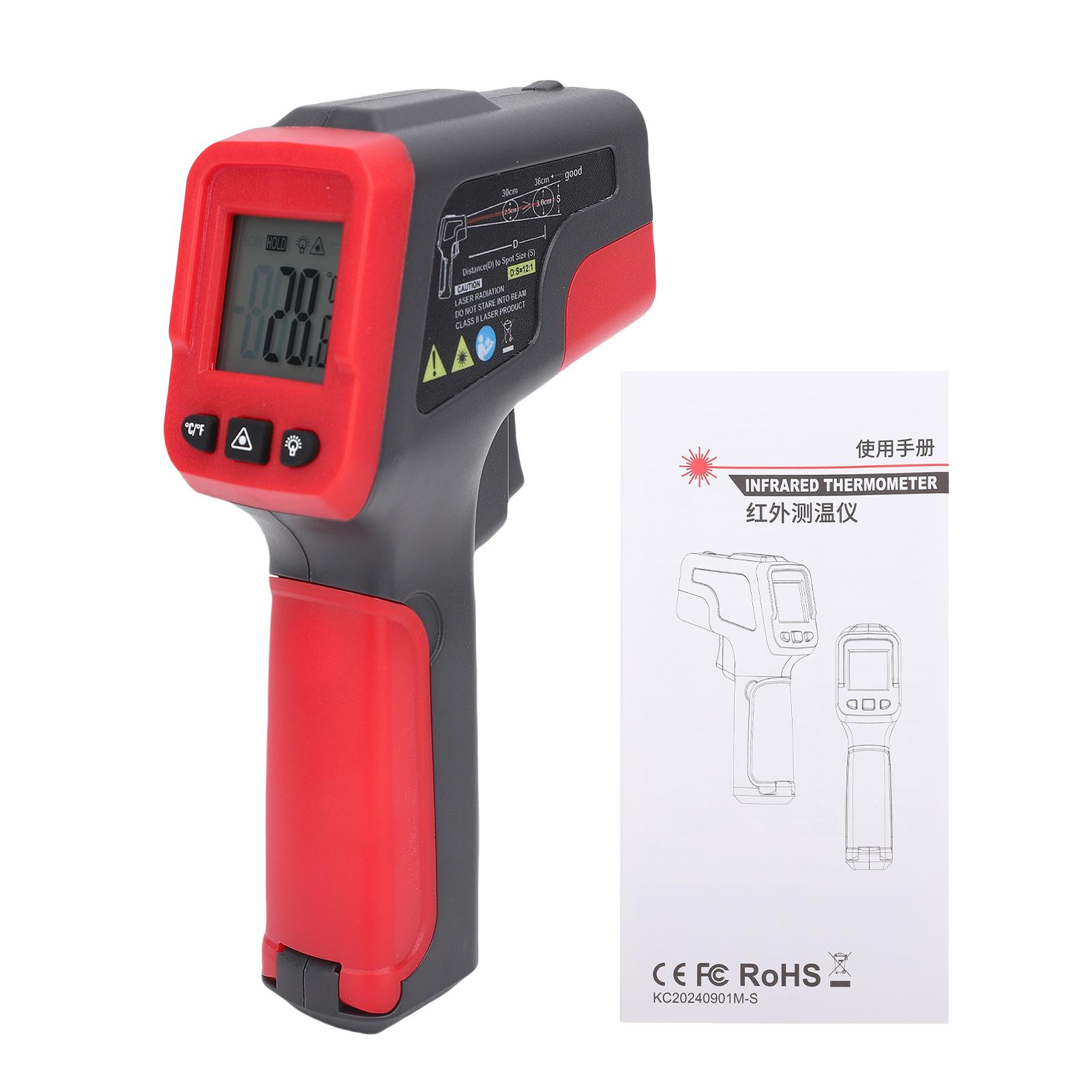 Infrared Thermometer Contactless Thermal Gun Cooking Food BBQ Pizza Oven Grill Portable Griddle Accessories Temperature Gun