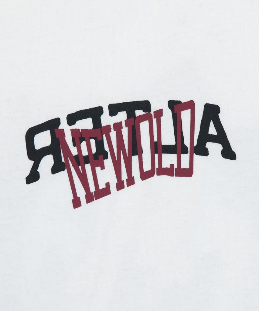 ALTER STUDIO Vintage Newold Print T-Shirt_White