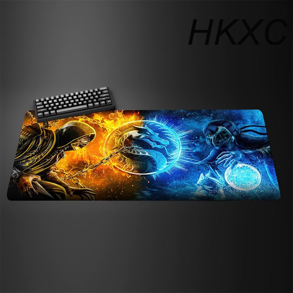 Mortal Kombat Mouse Pad Arena Battle Print Mousepad Large Deskmat Premium Rubber Base Soft Cloth Office Computer Gaming Meusepad