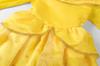 ReliBeauty Princess Halloween Costume for with Size 110 Dress, Girls, Accessories, Yellow,