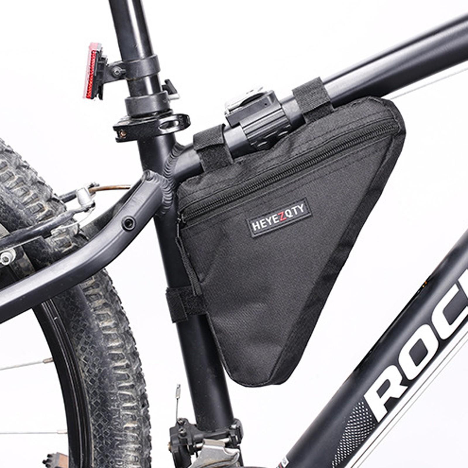 

Рамная сумка, передняя трубчатая рама, руль, водонепроницаемые велосипедные сумки, чехол-держатель, сумка для инструментов на горном велосипеде, уличный One Size чёрный