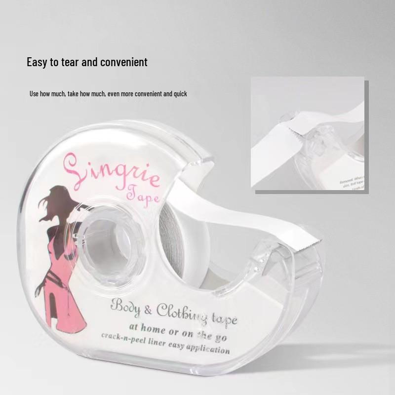 Trace-Free Anti-Slip Neckline and Side Leakage Stickers - Double-Sided Adhesive PET Fashion Tape