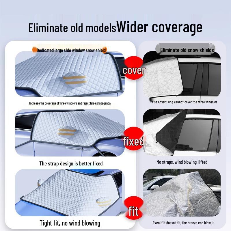 

XPENG Защита лобового стекла от снега - Защита от замерзания, Снегозащита, Морозостойкая зимняя защита XPENG G9