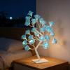 Rose Flower Tree Lamp 24 LED Rose Tree Table Lamp USB Powered Artificial Bonsai Flower Night Light for Bedroom Living Room Wedding Valentine's Day