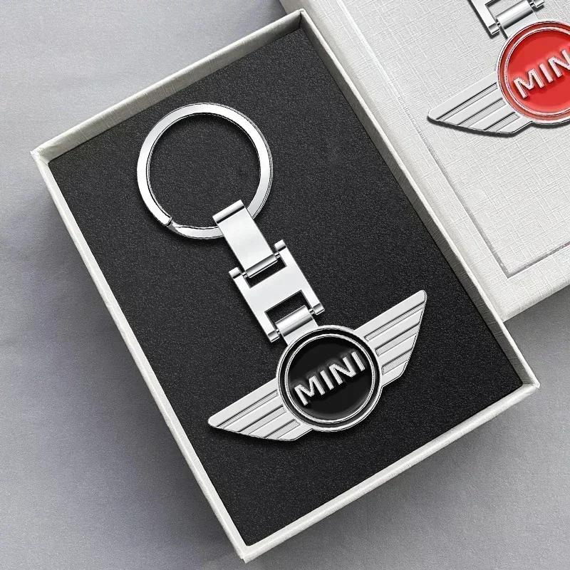 Car Logo Keychain Key Chain Metal Keyring Decoration For BMW MINI Cooper JCW Countryman Clubman Cabrio Paceman Coupe Roads pwaxk99
