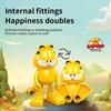 Non-Toxic Garfield Car Building Blocks City Magic Cartoon Cat Anime Figures Collection Dispaly Model Diy Bricks Toys For Kid Birthday Gift