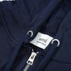 669 AMI Men's Autumn and Winter New Embroidered Zipper Hoodie