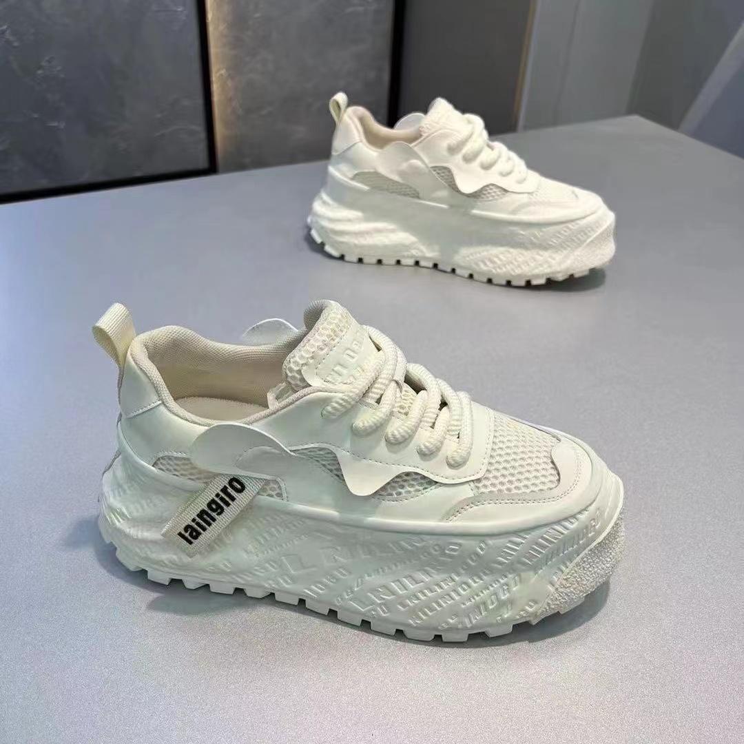 Модные цветные кроссовки с новым буквенным дизайном — фото 11