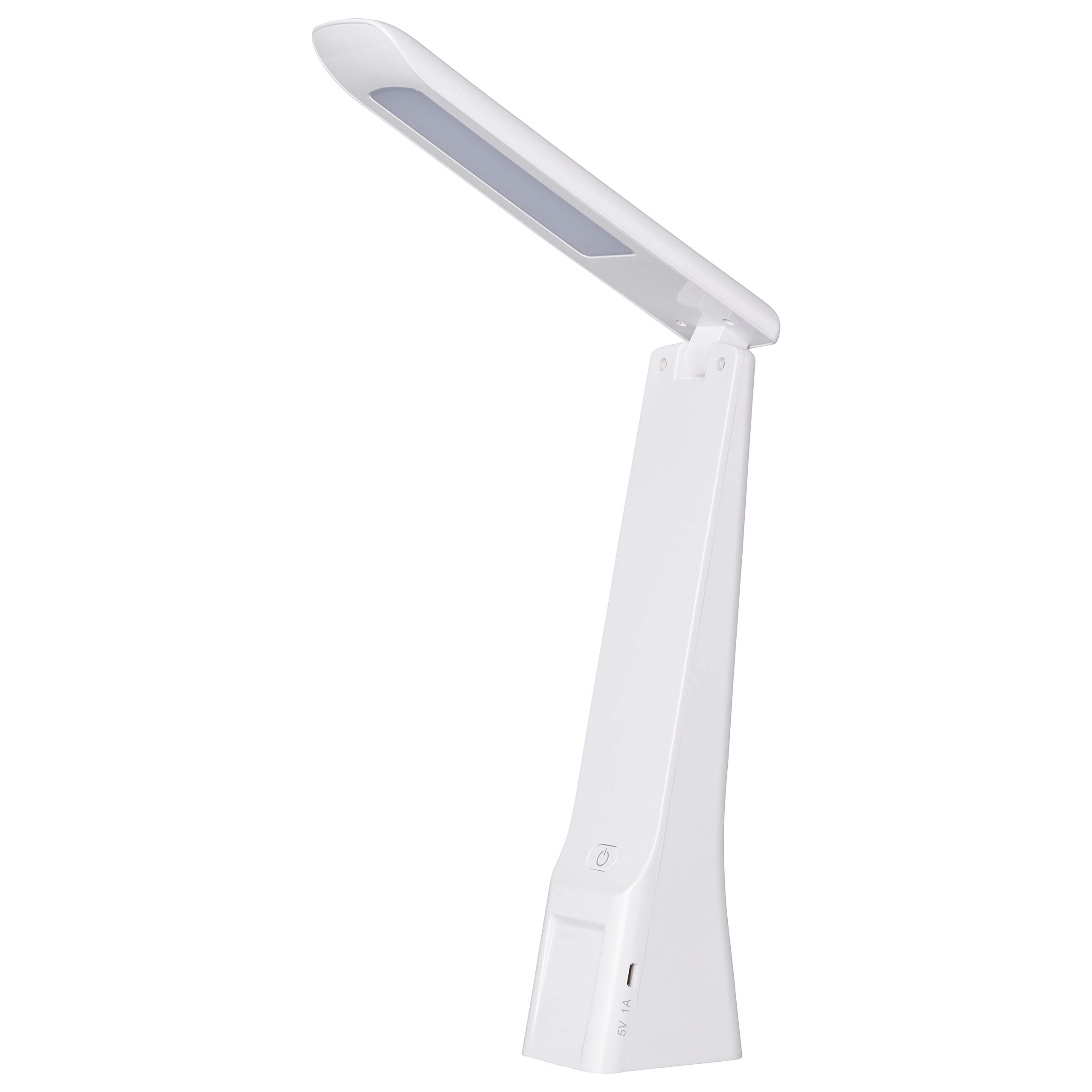 

OHM Electric LED Desk Lamp, USB Powered, DS-LS16USB-W, 06-3721