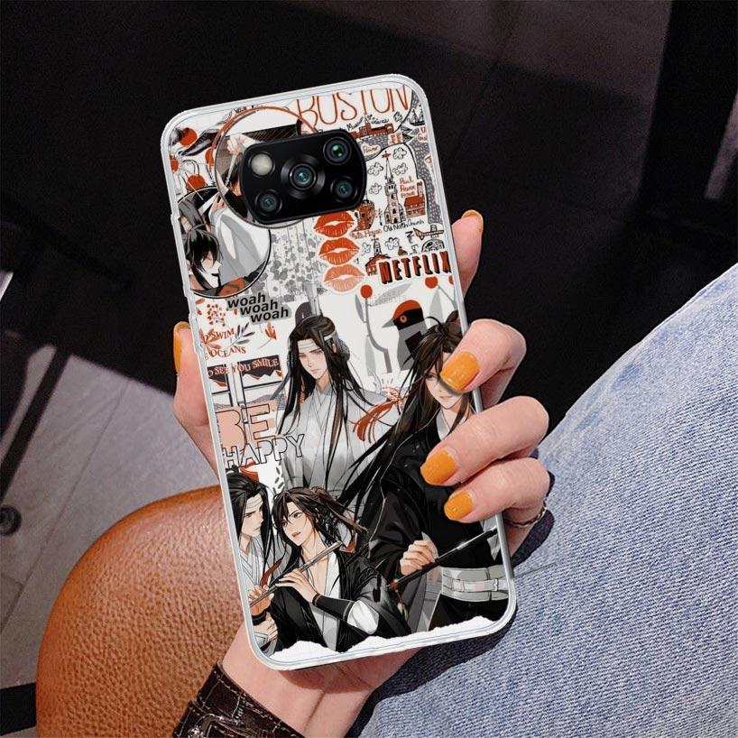 Mo Dao Zu Shi MDZS Manga Phnoe Case for Xiaomi Poco X5 X6 X7 Pro X4 Gt F7 Ultra M8 M7 Redmi 15C 15 13C 13 12C 12 Unique Cover Co