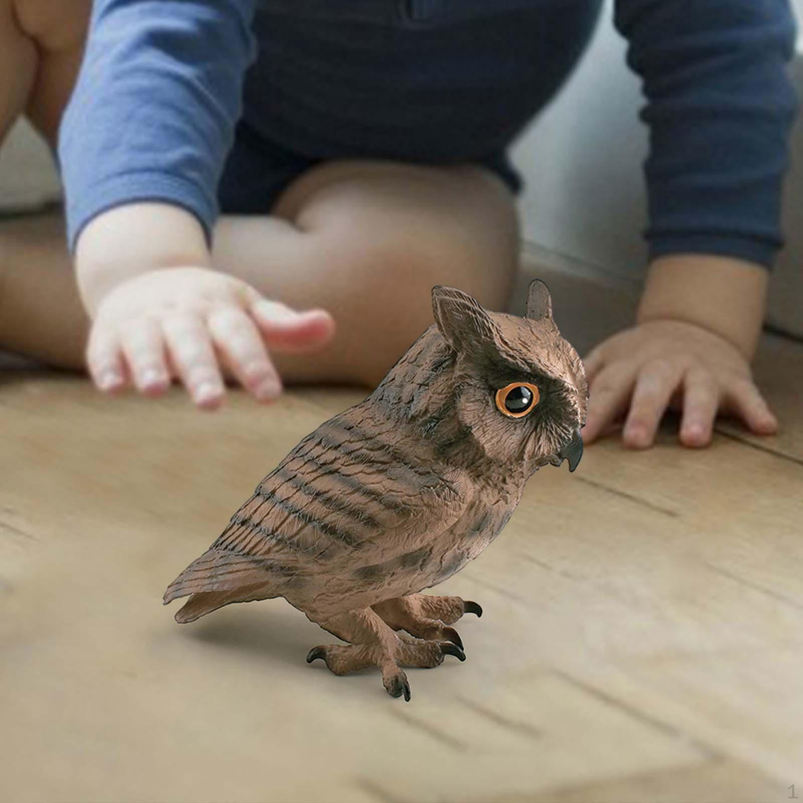 

Реалистичная скульптура совы, настольный декор, животные, игрушки, статуя, скульптуры, маленькие фигурки совы, игрушка