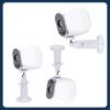 Adjustable Wall Mount for Indoor/Outdoor Camera, Compatible with Arlo - White Security Bracket