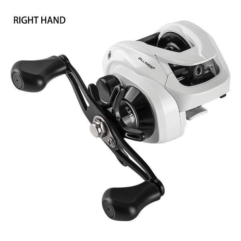 

Mavllos AW Легкая безынерционная катушка 6.3 Высокоскоростная + 8 кг Тормозное усилие 3+1 Прецизионные подшипники Универсальная рыболовная катушка для кастинга