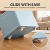 AT19-Self-Adhesive Caster Wheels 40PCS, Mini Stick On Wheels 360° Swivel Appliance Rollers For Kitchen Appliances,Furniture