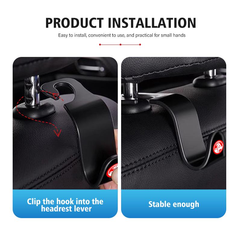 2pcs Car Headrest Hook Storage Hanger Back Seat Organizer Holder For Holden Captiva Commodor VZ VE Colorado Caprice VT VX VU