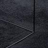 Oviedo Short Pile Rug Black 140 X 200 Cm