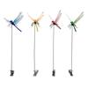 Dragonfly Clip with Pole Garden Decor Dragonfly Hat Clip 3D Artificial Dragonfly Rod Clip for Men And Women Hat Outdoor Plants