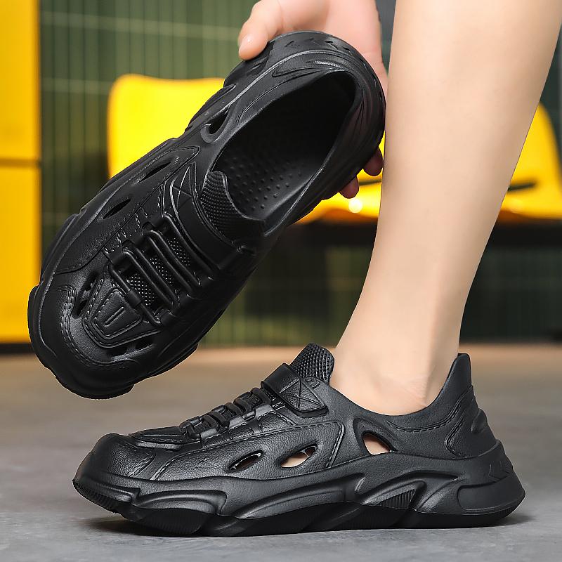 Cave shoes for men summer new casual wear sports non slip lightweight teenage men summer travel beach all inclusive sandals