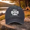 pc Casual AllMatch Bob Letter Print Washed Baseball Cap Suitable for Golf Casual Wear And Outdoor Activities Unisex Golf Ac