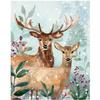 Vintage Christmas Metal Wall Decoration, Holiday Sticker Sign