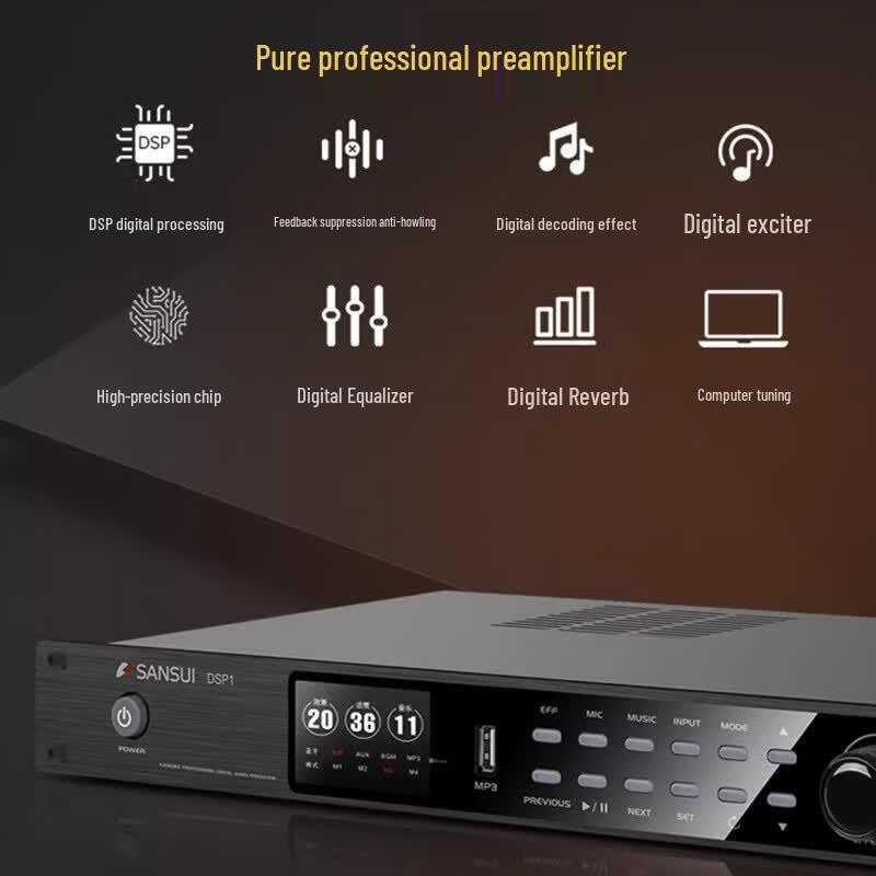 SANSUI SQ12 Professional Karaoke Speaker System (CN Version)