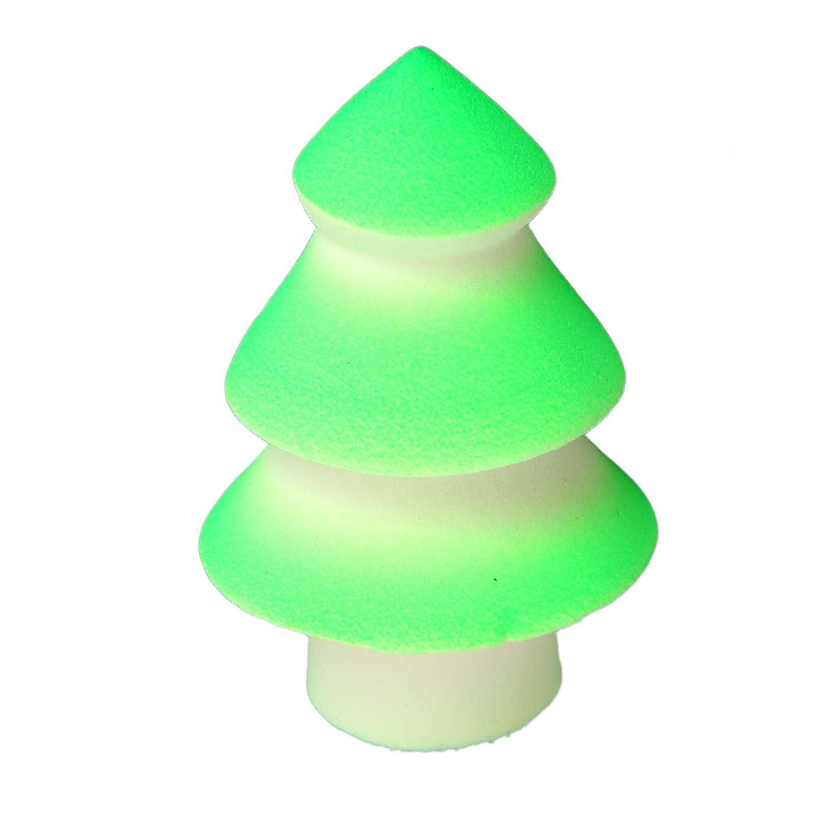 

Christmas Makeup Sponge Soft Elastic Hydrophilic Portable Face Beauty Makeup Sponge for Daily Use