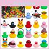 Days 24 Funny Christmas Countdown Calendar Blind Box Vinyl Duck Toy Set For Gift
