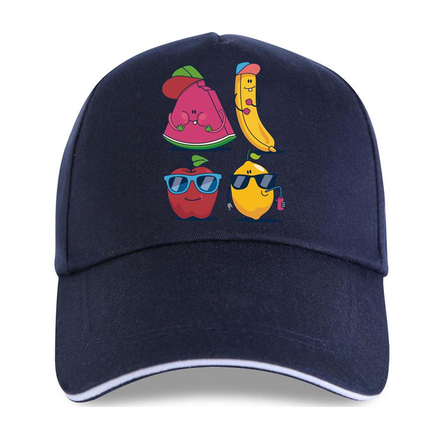 Fashion Spring Summer Baseball Cap Hip Hip Hat Men Women Adjustable Snapback Hat Cartoon Anime Banana Pomelo Printed Cap Sun Hat