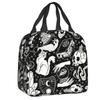 Pattern Insulated Lunch Box for Women Warm Cooler Thermal  Bag Kids School Children Food Picnic Container Tote