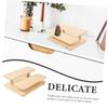 LEDMOMO Multi-Purpose Wooden Display Stand, Tiered, for Collectibles, Figures, Jewelry, Toy Models, and Cake Stands
