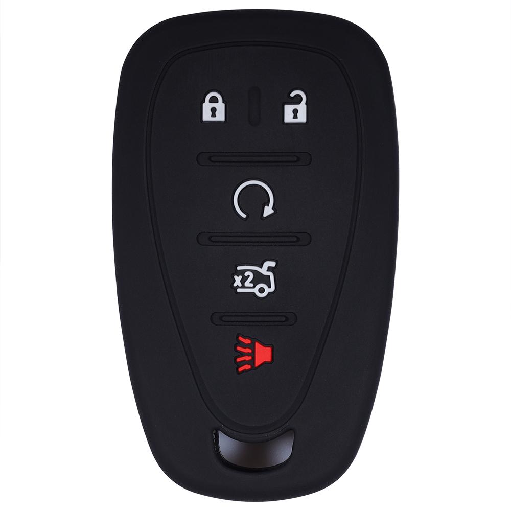 Car Key Cover Case Fits For Chevy Traverse Cruze Chevrolet Equinox Malibu 4/5 Button Silverado