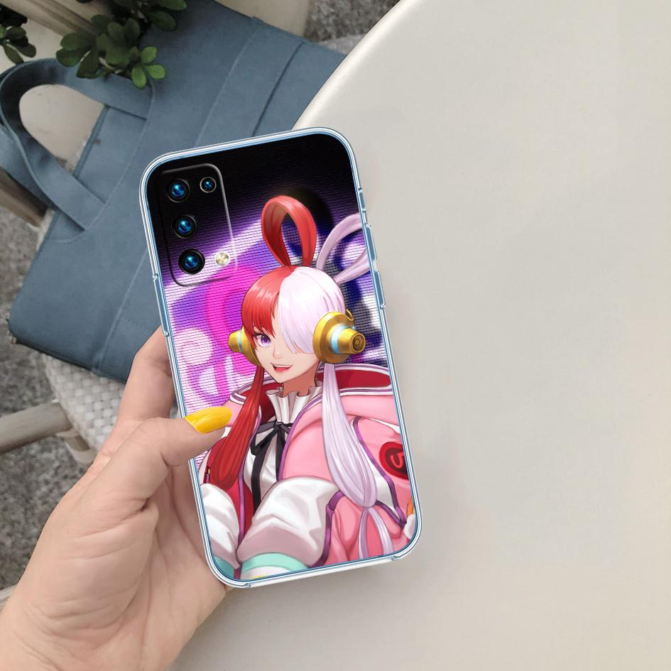 Luffy One Piece Soft Shell Transparent Phone Case for Samsung Galaxy A04 A04S A14 A23 A34 A54 M23 M33 M52 M53