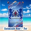 Beach Towel Custom Name Text, Quick Dry Large Towel For Beach HomeRangers FC