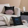 Los Angeles BBrain DDead Cushion Cover Pillowcase Short Plush Invisible Zipper Room Sofa Cushion Cover