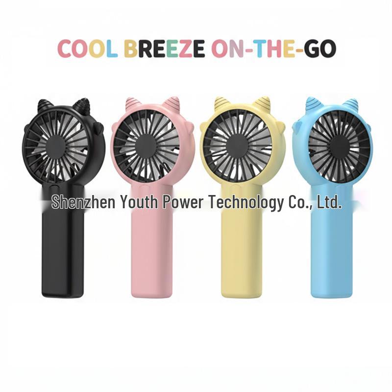 Portable USB-Powered Mini Air Conditioner Fan - High-Speed, Strong Wind, Silent, and Rechargeable 150 x 65 x 55 mm