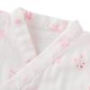 MIKI HOUSE Jinbei Short Made In for Boys and Baby Size S Romper, Sleeve, Japan, Gauze, Girls, Newborn, Baby, Kids, Clothes, (60-70cm), Pink,