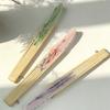 Creative Vintage Folding Fan with Tassel Portable Handheld Fan New Chinese Style Decorative Hand Cranked Fan Party