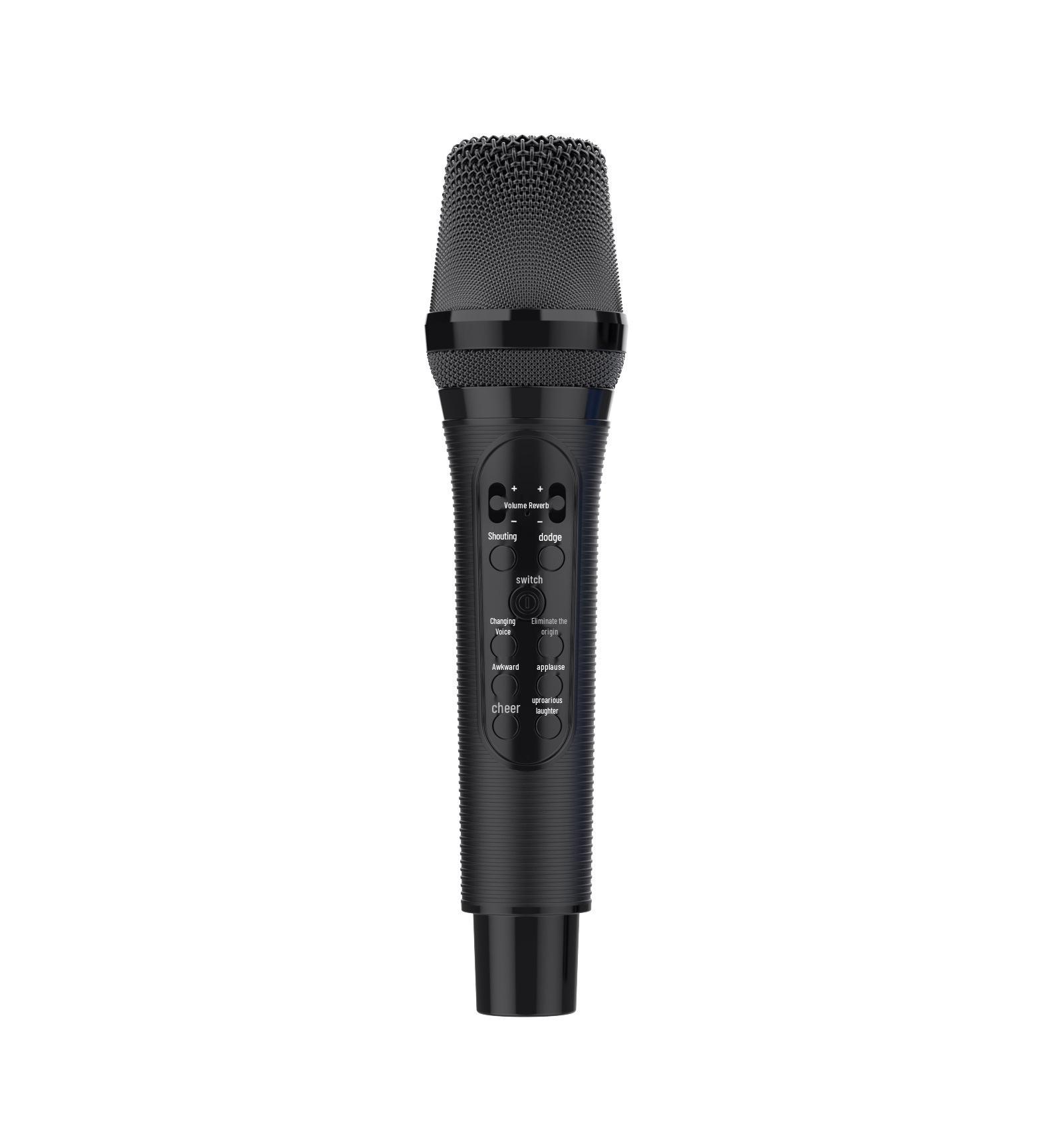 

X99 All-in-One Microphone & Sound Card for Phones and PCs – Ideal for Outdoor Streaming, Singing, KTV, Wired Mics.